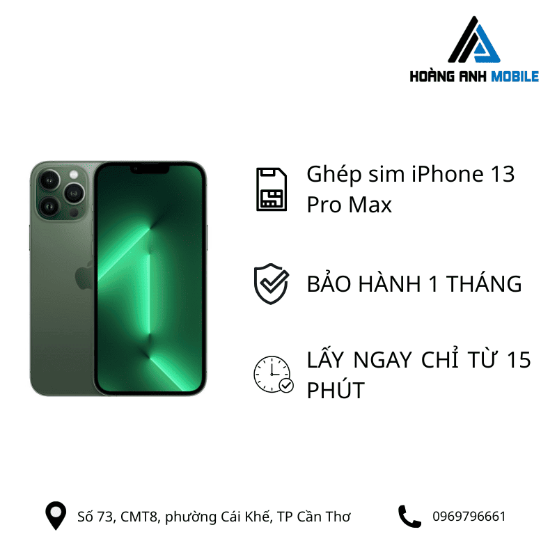 Ghép sim iPhone 13 Series