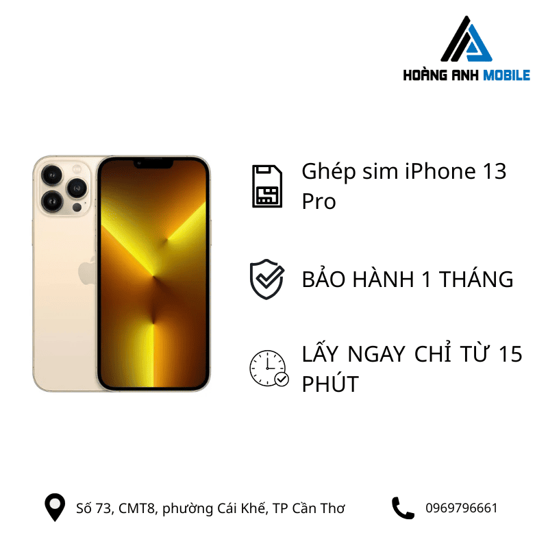 Ghép sim iPhone 13 Series