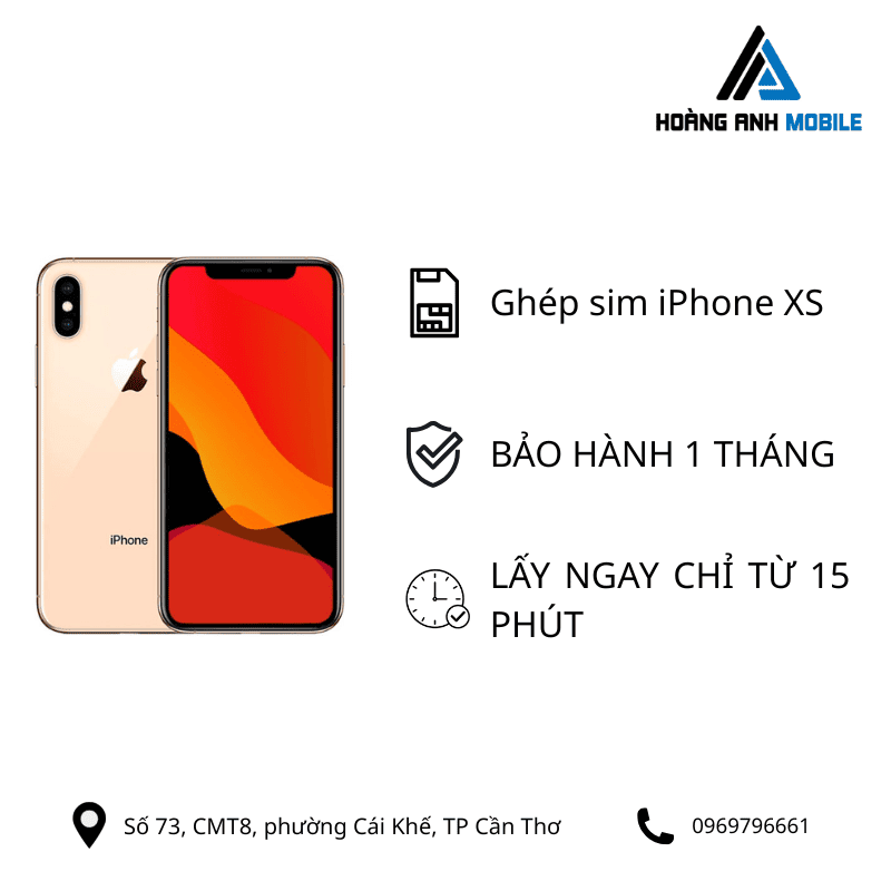 Ghép sim iPhone X Series