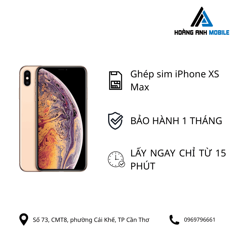 Ghép sim iPhone X Series