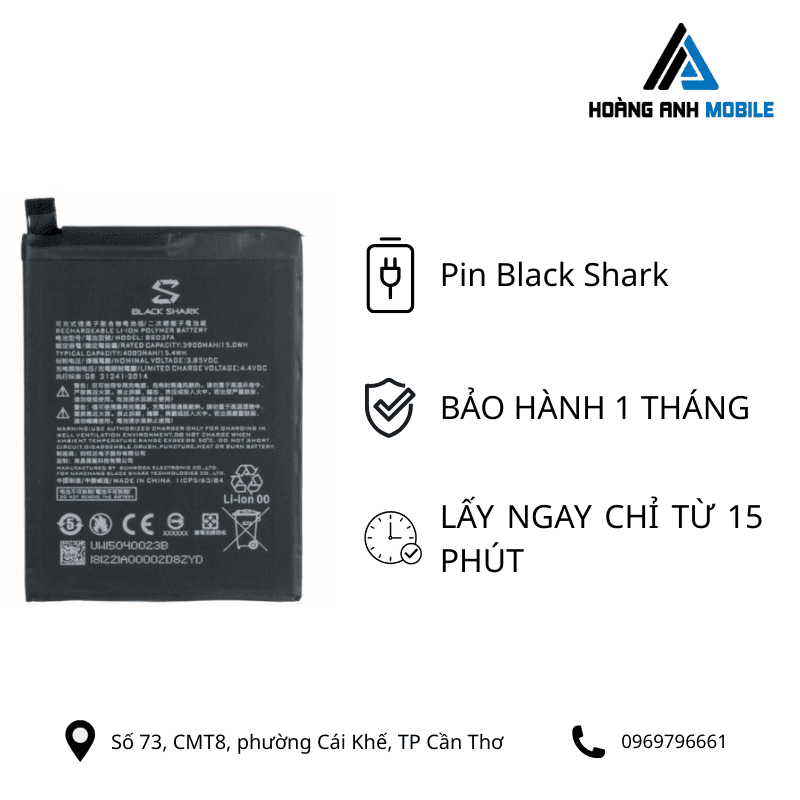 Thay Pin Xiaomi Black Shark