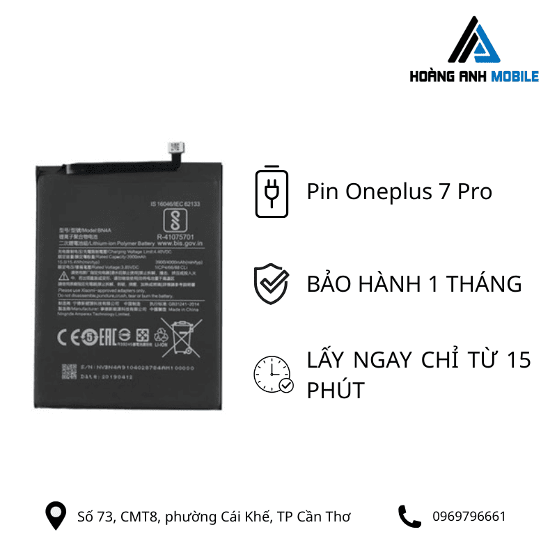 Thay Pin OnePlus 7 Pro