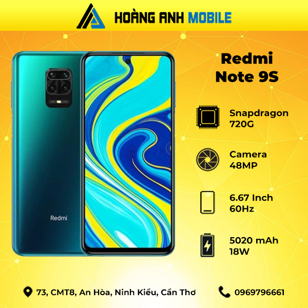 Xiaomi Redmi Note 9S - 6.128GB THANH LÝ/935185