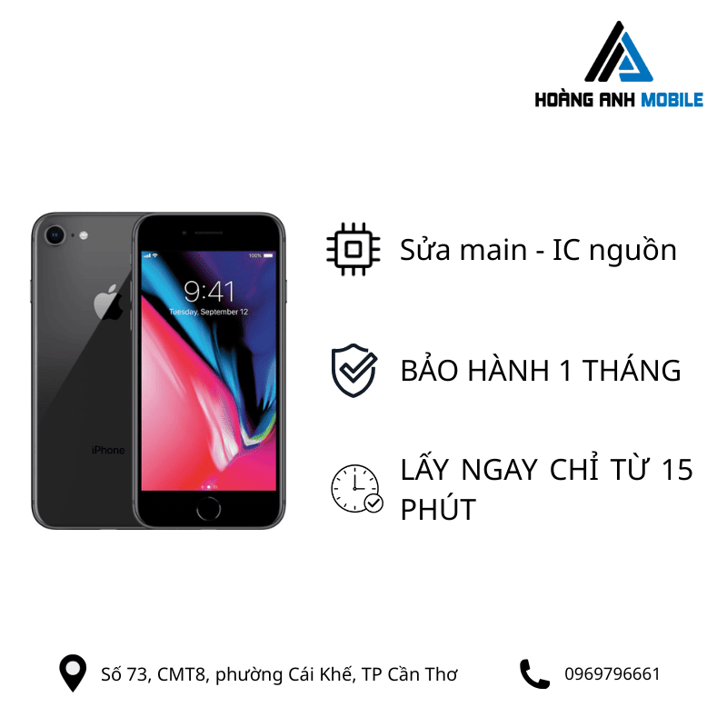 Sửa main iPhone 8 - IC nguồn