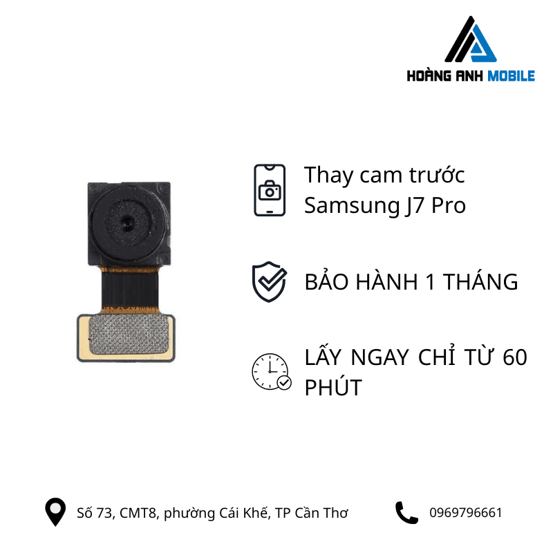 Thay camera trước Samsung J7 Pro