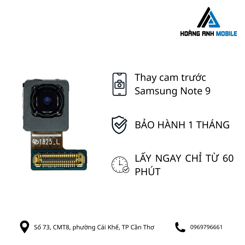 Thay camera trước Samsung Note 9