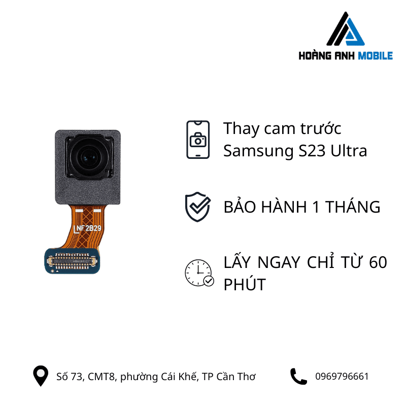 Thay camera trước Samsung S23 Ultra