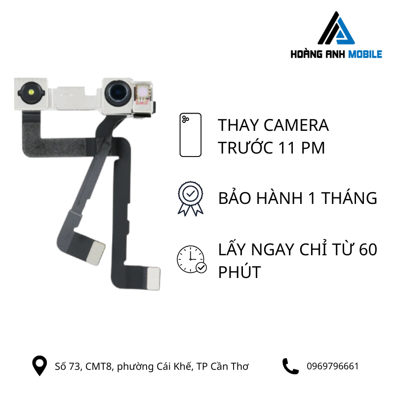 Thay camera trước iPhone  11 Pro Max