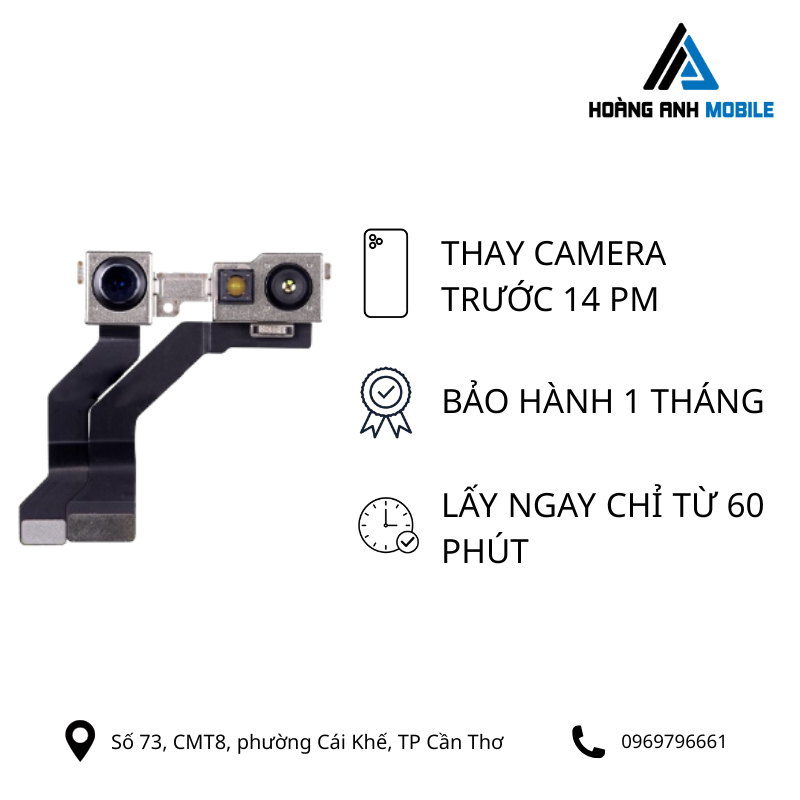 Thay cam tước iPhone 14 Pro Max