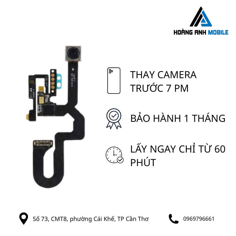 Thay camera trước iPhone 7