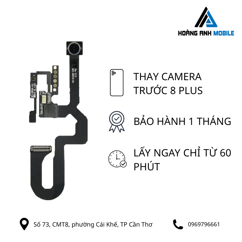 Thay camera trước iPhone 8 Plus