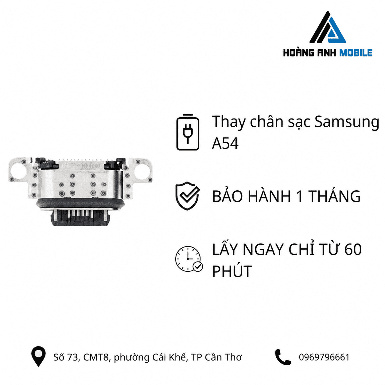 Thay sạc Samsung A54