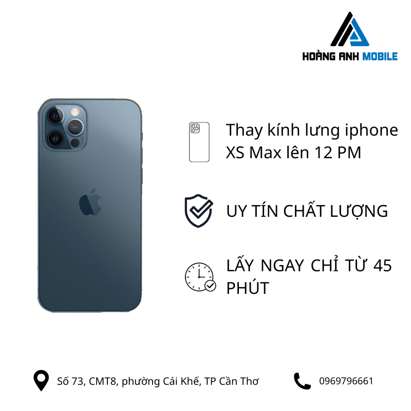 Thay kính lưng XsMax lên 11Prm/12Prm/13Prm/14Prm