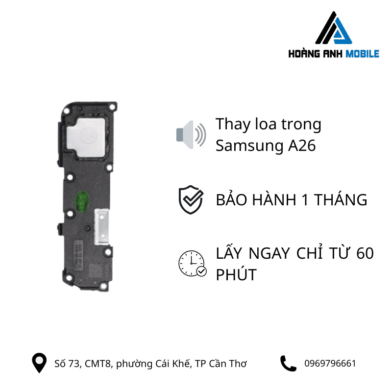 Thay loa trong Samsung A26