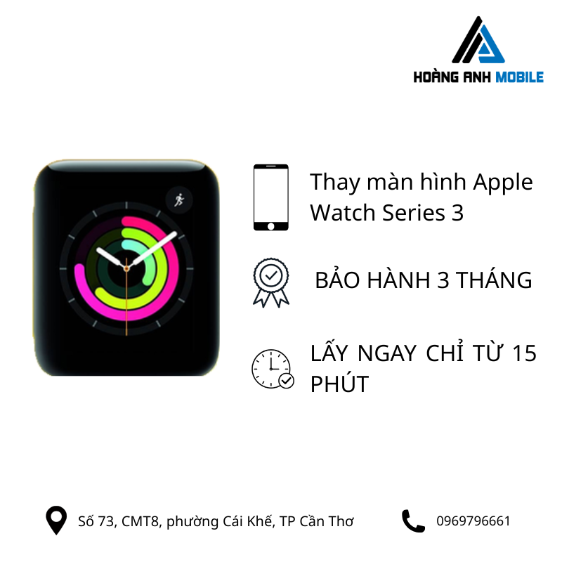 Thay màn hình Apple Watch Series 3