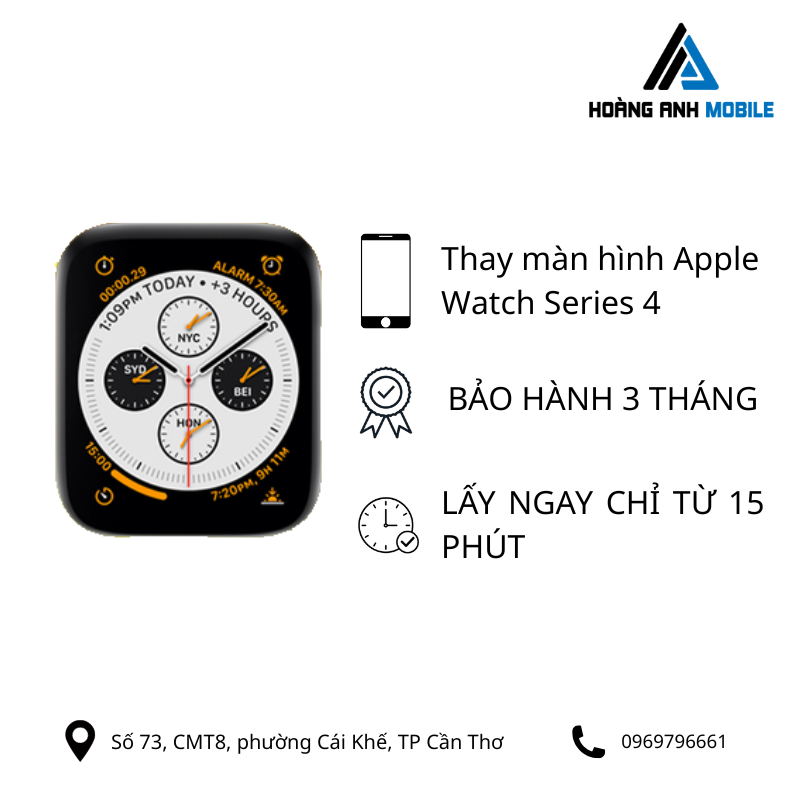 Thay màn hình Apple Watch Series 4
