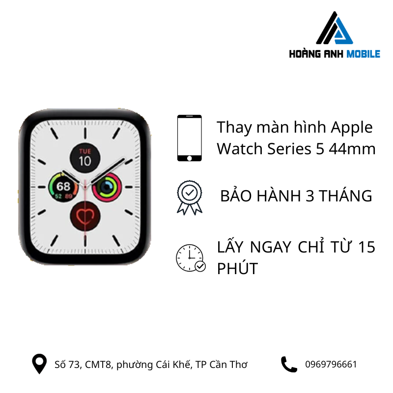 Thay màn hình Apple Watch Series 5 44mm