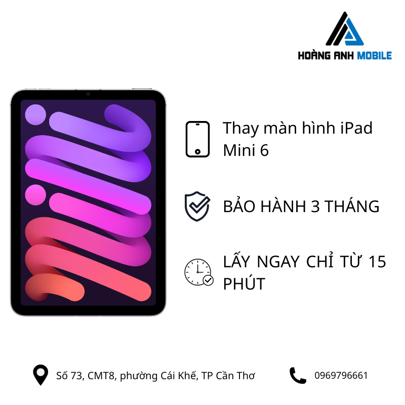 Thay màn hình iPad Mini 6