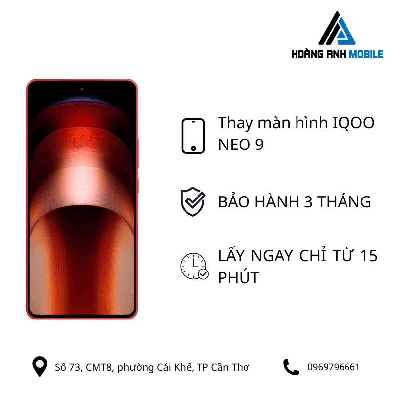 Thay màn hình IQOO NEO 9
