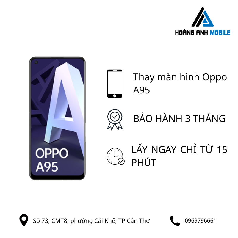 Thay màn hình Oppo A95
