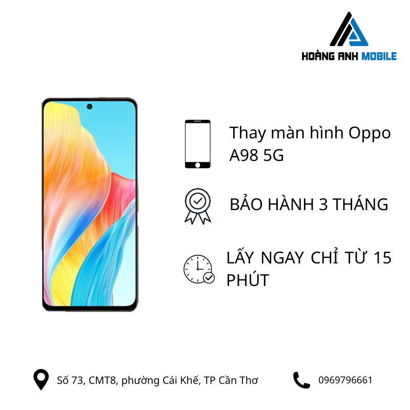 Thay màn hình Oppo A98 5G