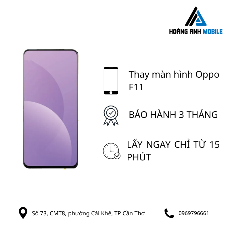 Thay màn hình Oppo F11