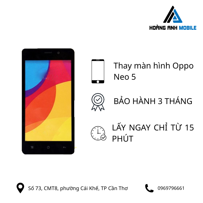 Thay màn hình Oppo Neo 5
