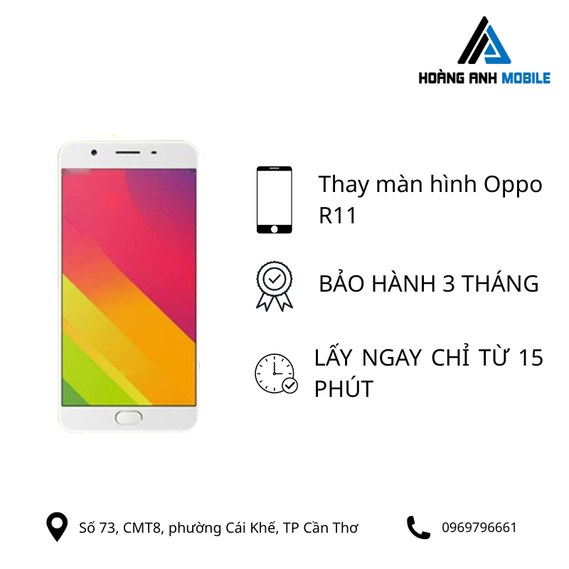 Thay màn hình Oppo R11