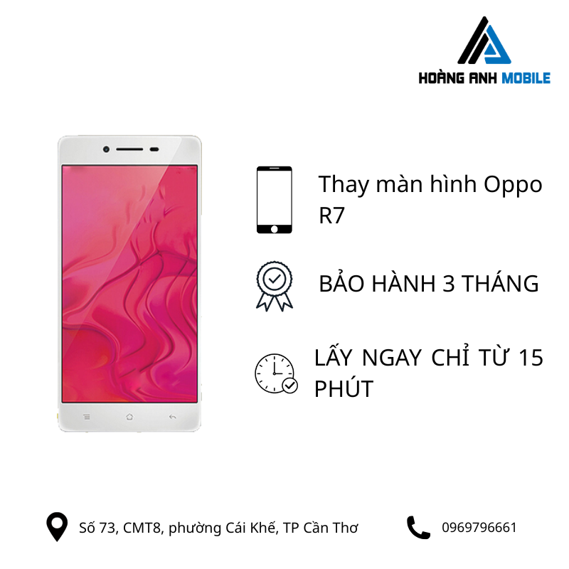 Thay màn hình Oppo R7
