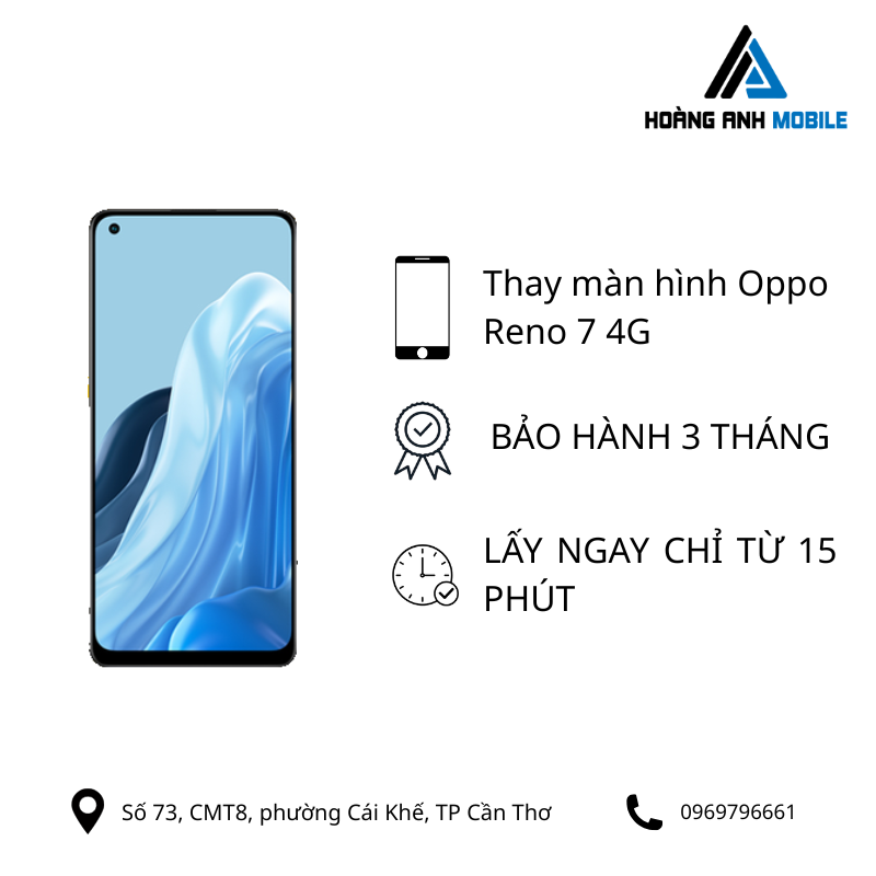 Thay màn hình Oppo Reno 7 4G