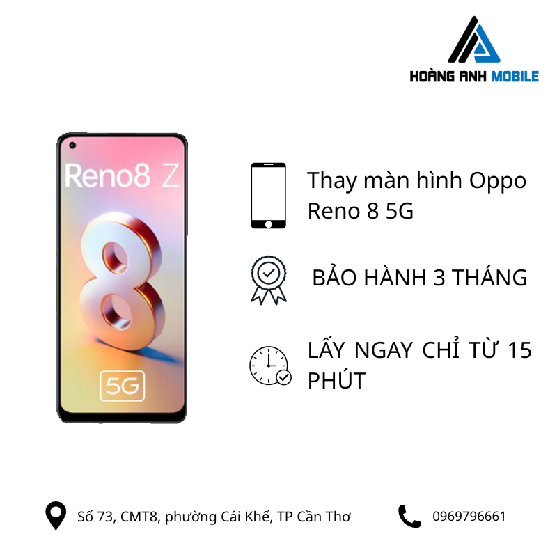 Thay màn hình Oppo Reno 8 5G