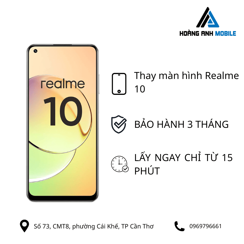 Thay màn hình Realme 10