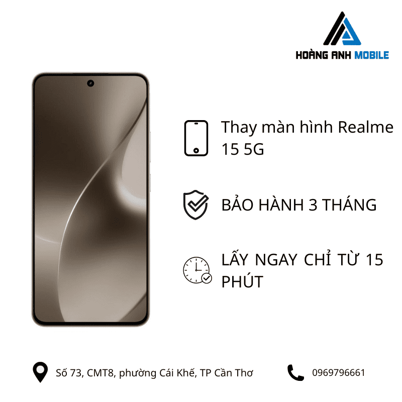 Thay màn hình Realme 15 5G