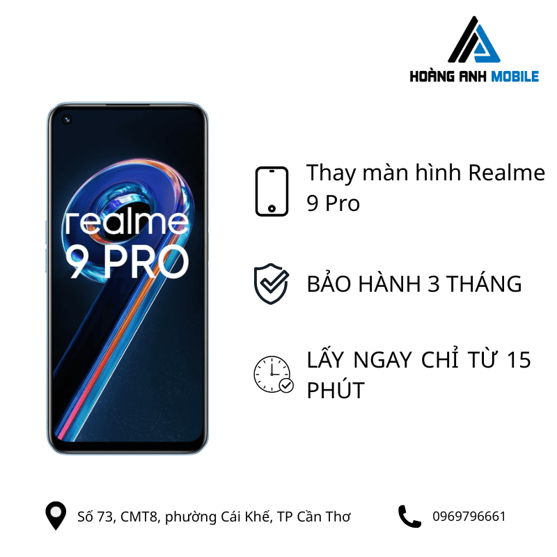 Thay màn hình Realme 9 Pro