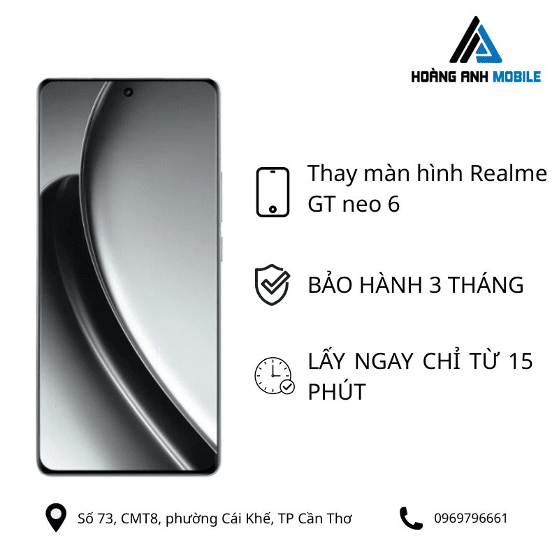 Thay màn hình Realme GT neo 6