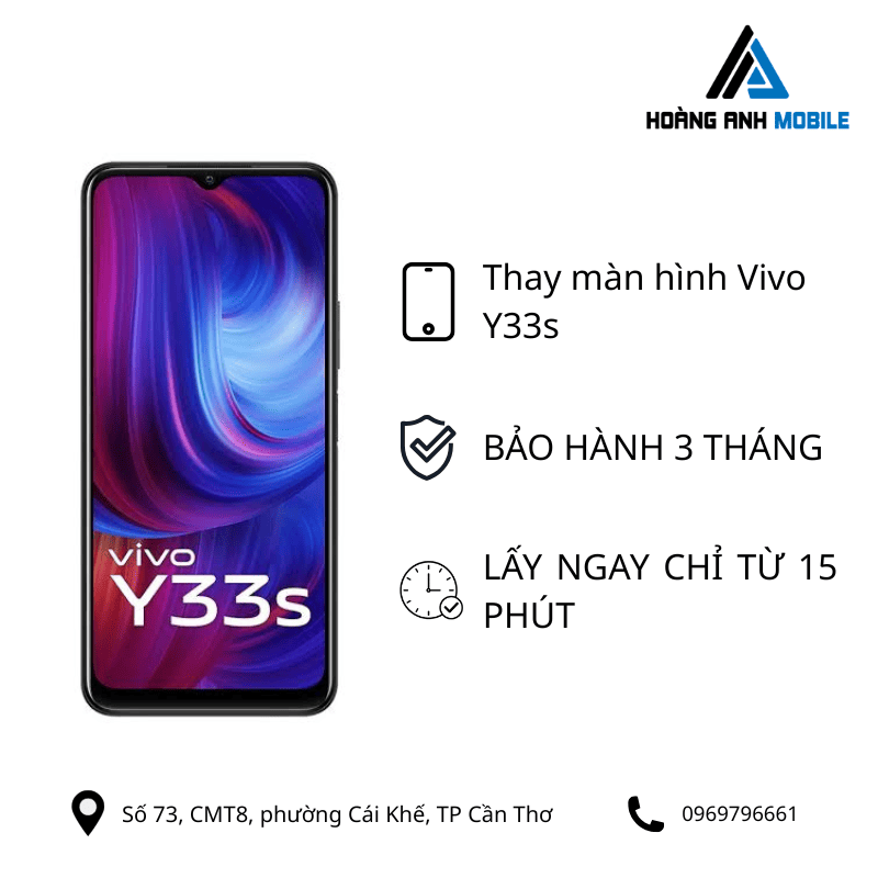 Thay màn hình Vivo Y33s