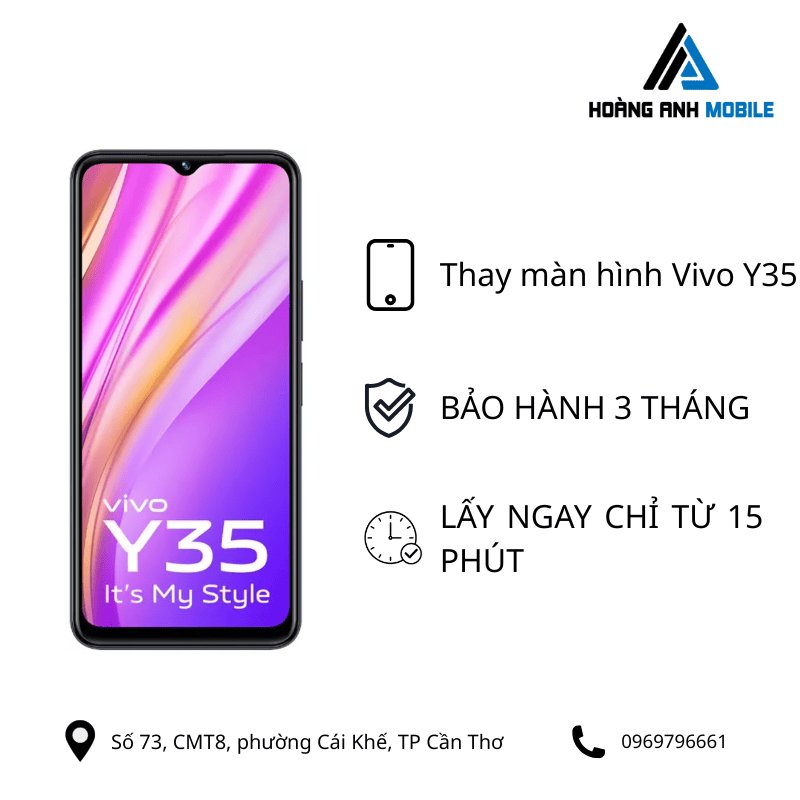 Thay màn hình Vivo Y35