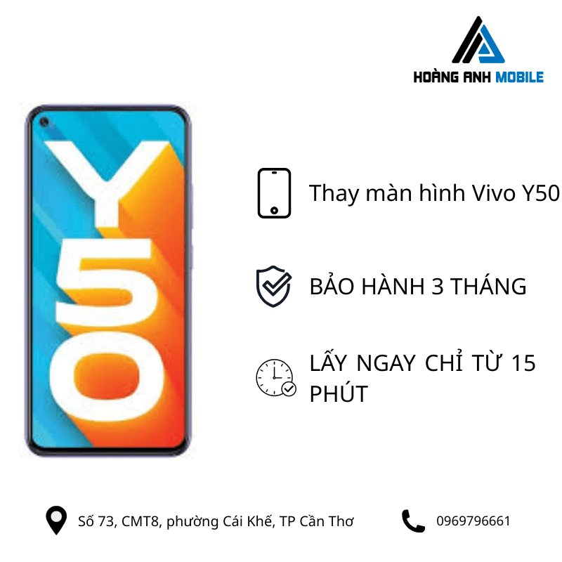 Thay màn hình Vivo Y50