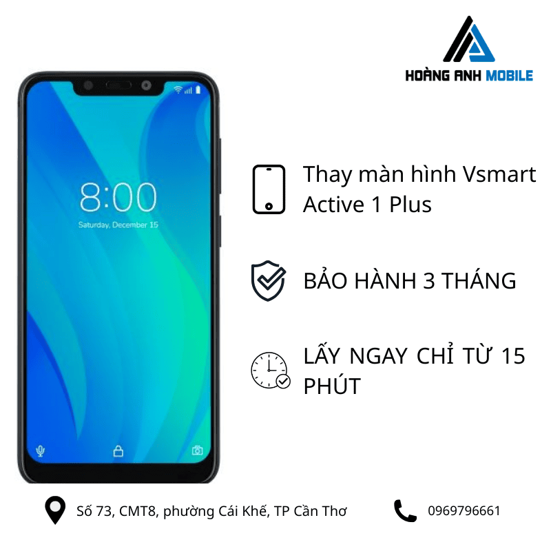 Thay màn hình Vsmart Active 1 Plus
