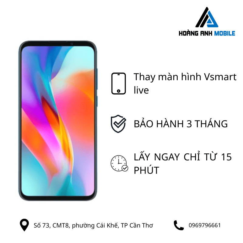 Thay màn hình Vsmart live
