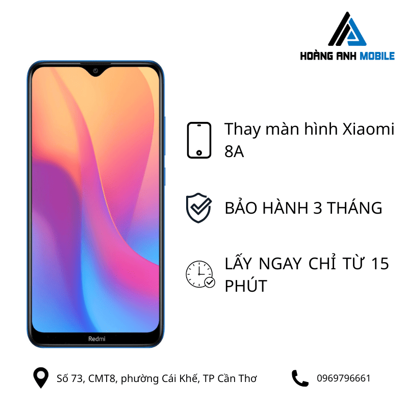 Thay màn hình Xiaomi 8A