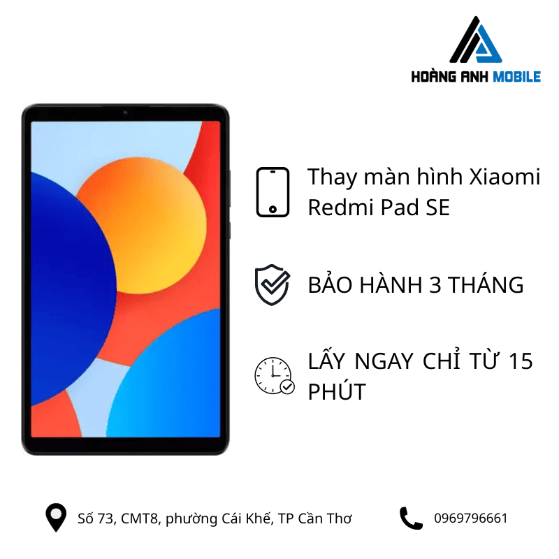 Thay màn hình Xiaomi Redmi Pad SE