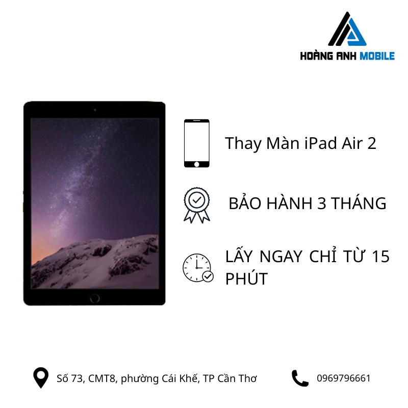 Thay màn hình iPad Air 2