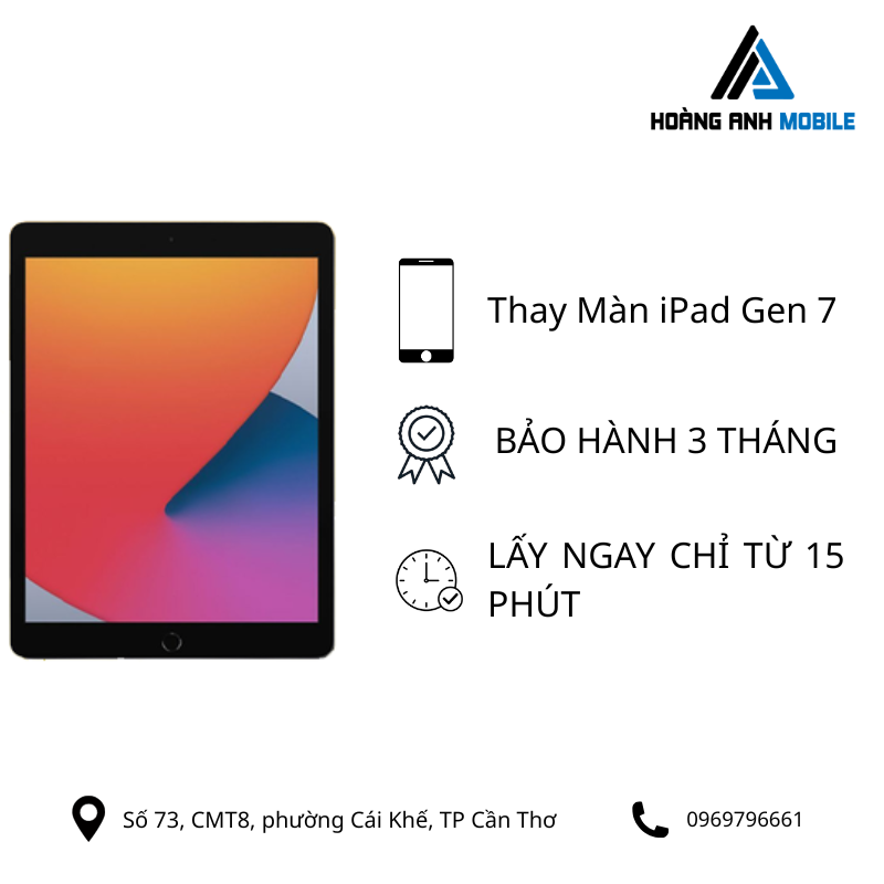 Thay màn hình iPad Gen 7