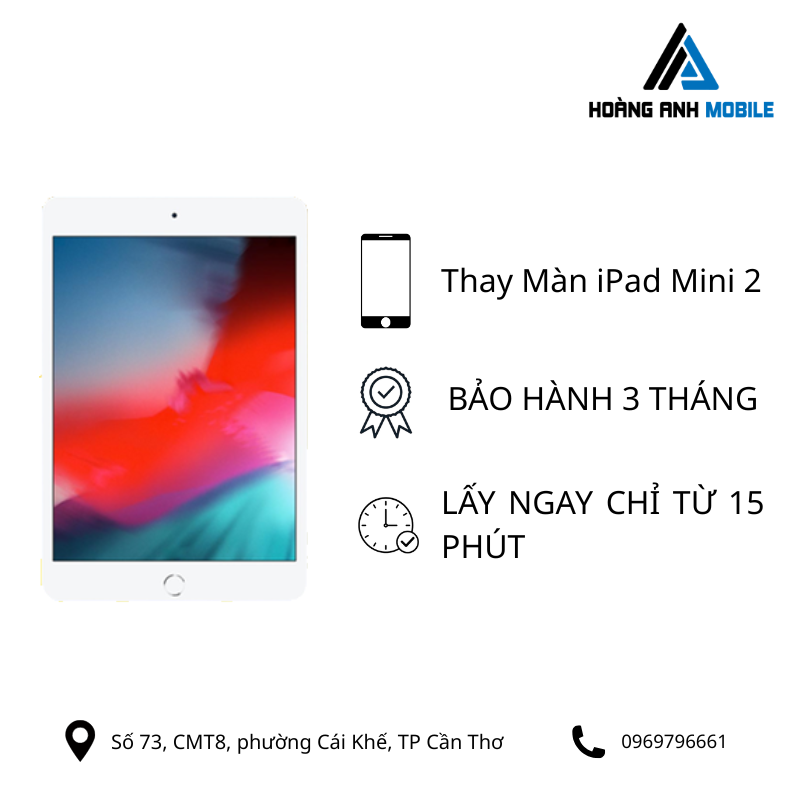 Thay màn hình iPad Mini 2