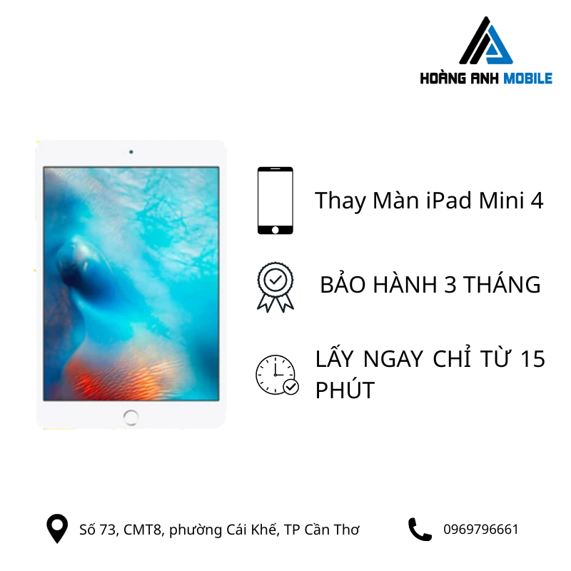 Thay màn hình iPad Mini 4