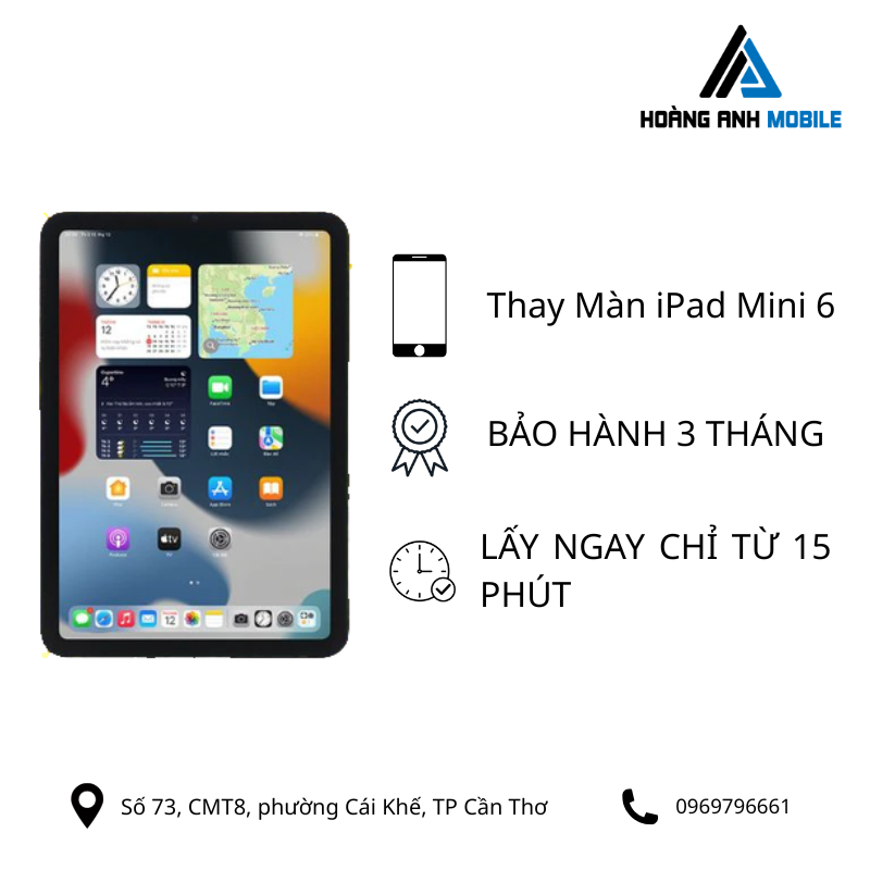Thay màn hình iPad Mini 6