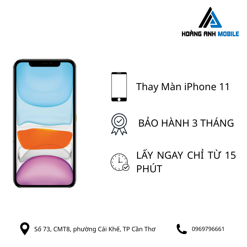 Thay màn hình iPhone 11