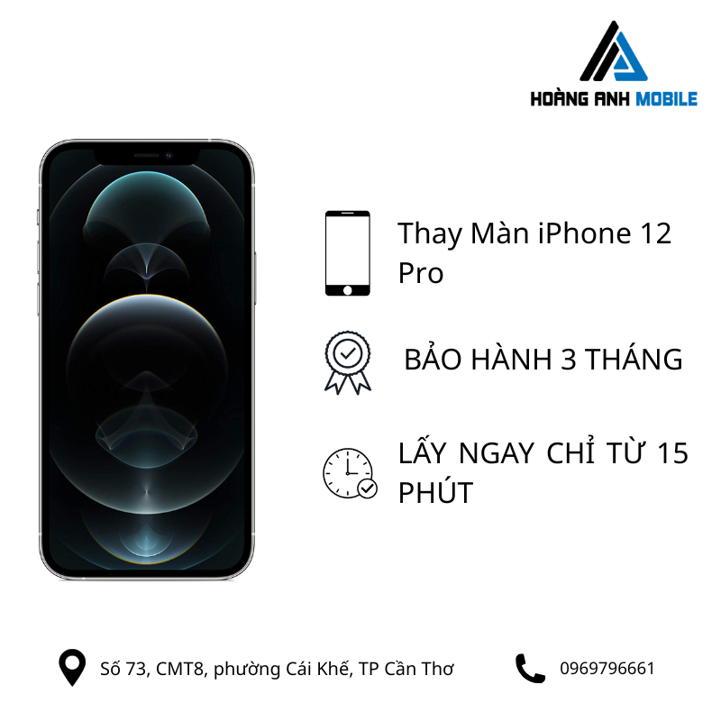 Thay màn hình iPhone 12 Pro