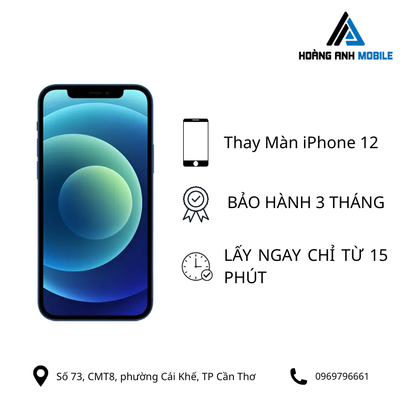Thay màn hình iPhone 12